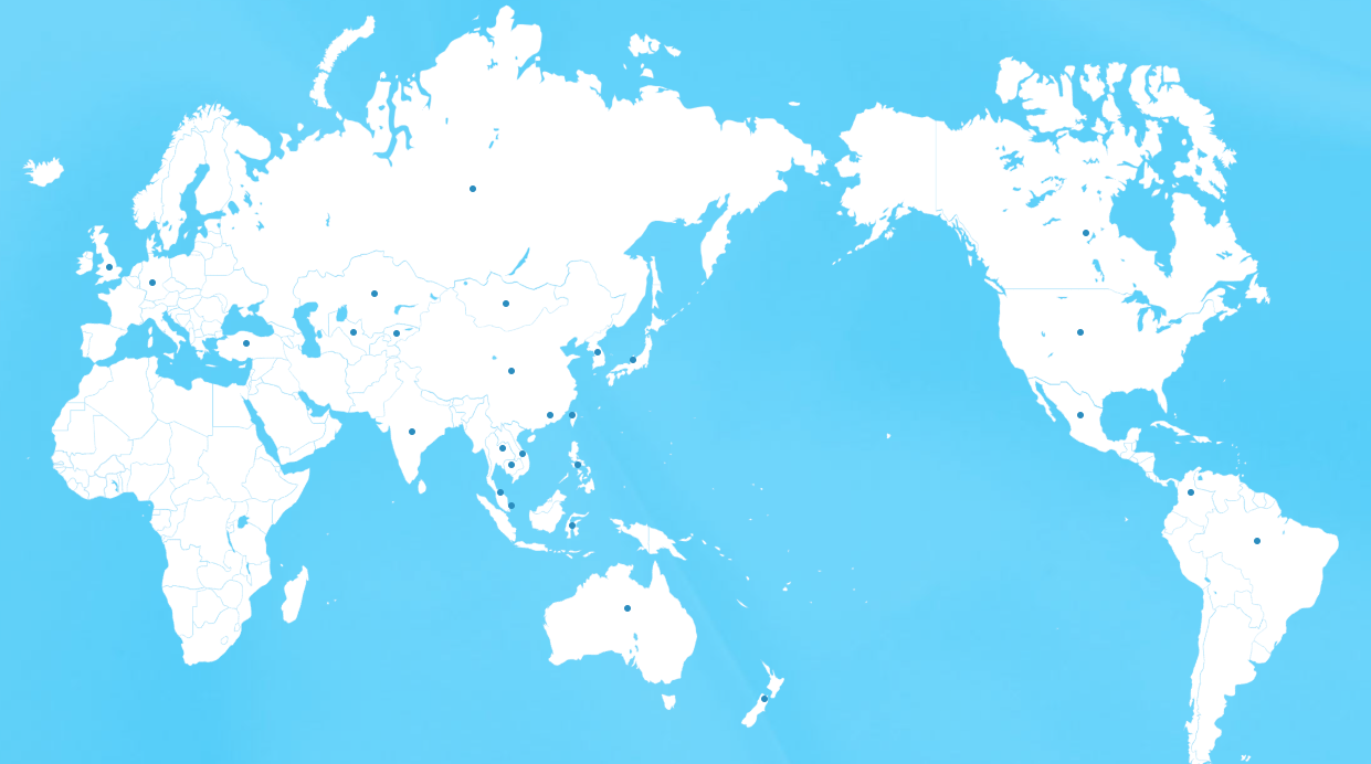 Atomy global network